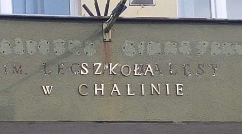Chalin - patron szkoły Lech Wałęsaa