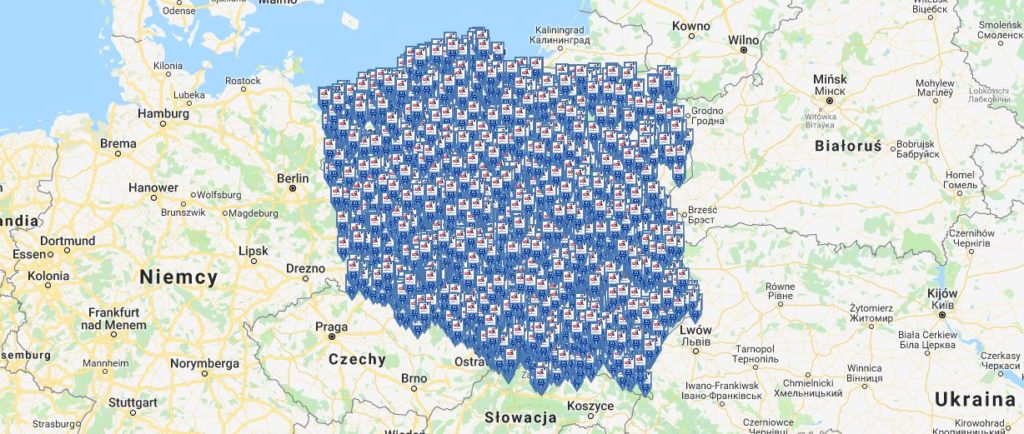 mapa strajk szkolny 2019